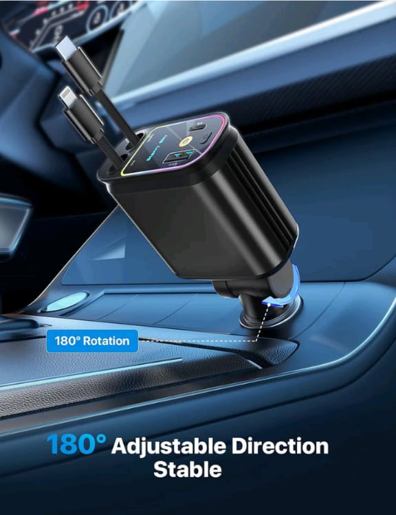 Retractable Car Charger