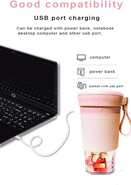 Portable and Rechargeable Juicer Cup