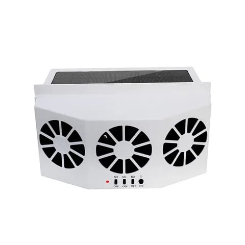 Rechargeable Solar Car Window Ventilation cooler